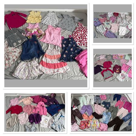 Grosses sehr schönes Kleiderpaket Girl Gr.86 (87Artikel)