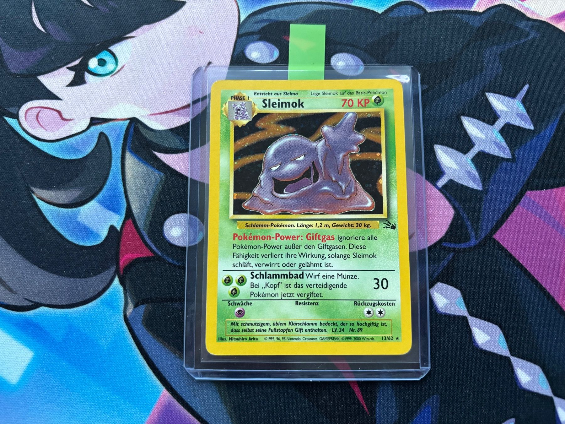 Pokémon Carte collezionabili: 2000 POKEMON Sleimok Holo Fossil 013 – Usato da Wilen (Sarnen) venduto da Seeungeheuer