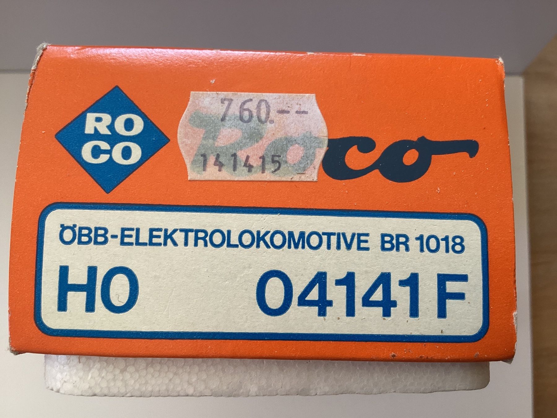 Roco Modellini di ferrovie: Roco 04141F ÖBB 1018.07 H0 1:87 – Usato da Effretikon venduto da simtek_de 6