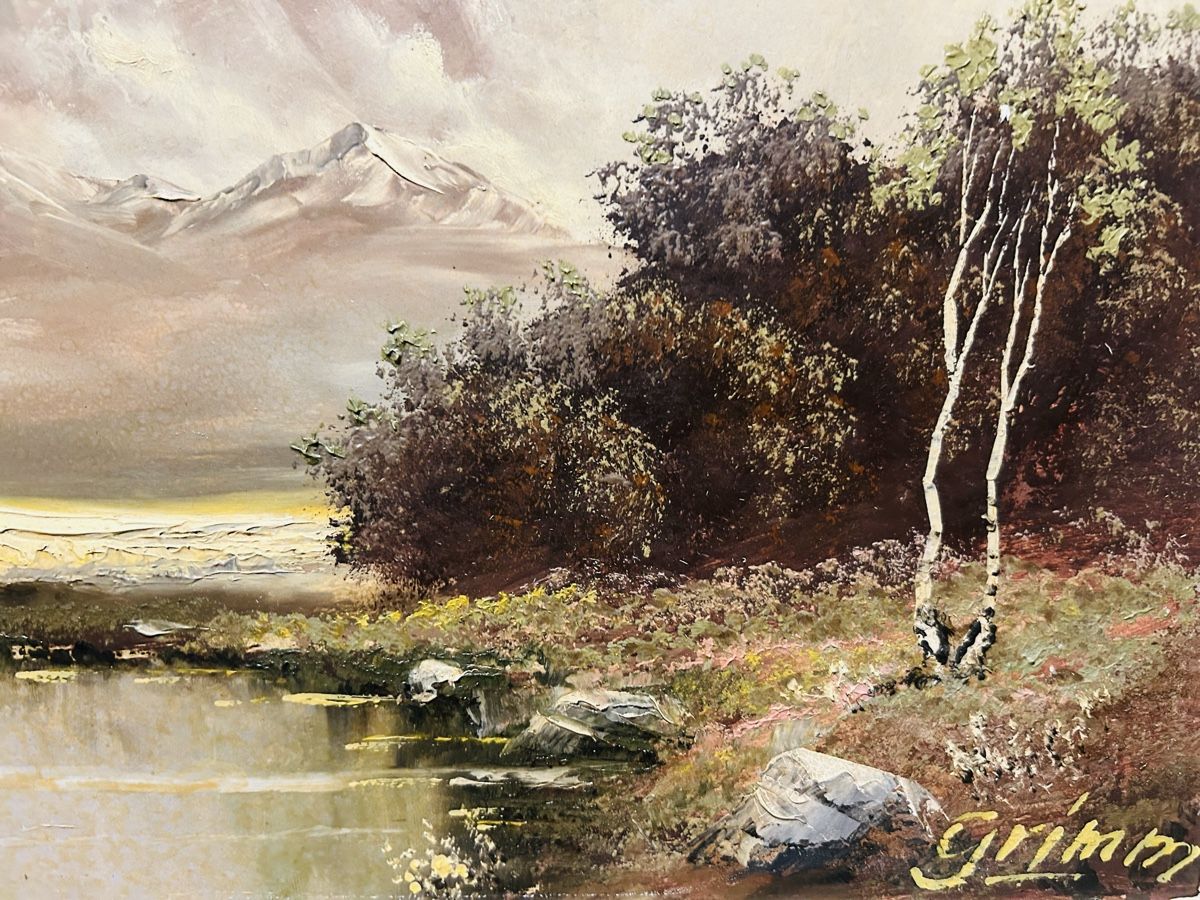 Dipinti: Gemälde / Original Grimm – Usato da Glarus venduto da KunstWerkEr-LS87 2