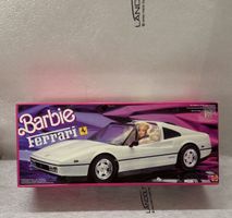 Barbie Ferrari Fahrzeug Mattel weiss im Originalkarton 1988