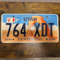 🇺🇸 U.S. Autoschild - Utah 764 XDT - ORIGINAL