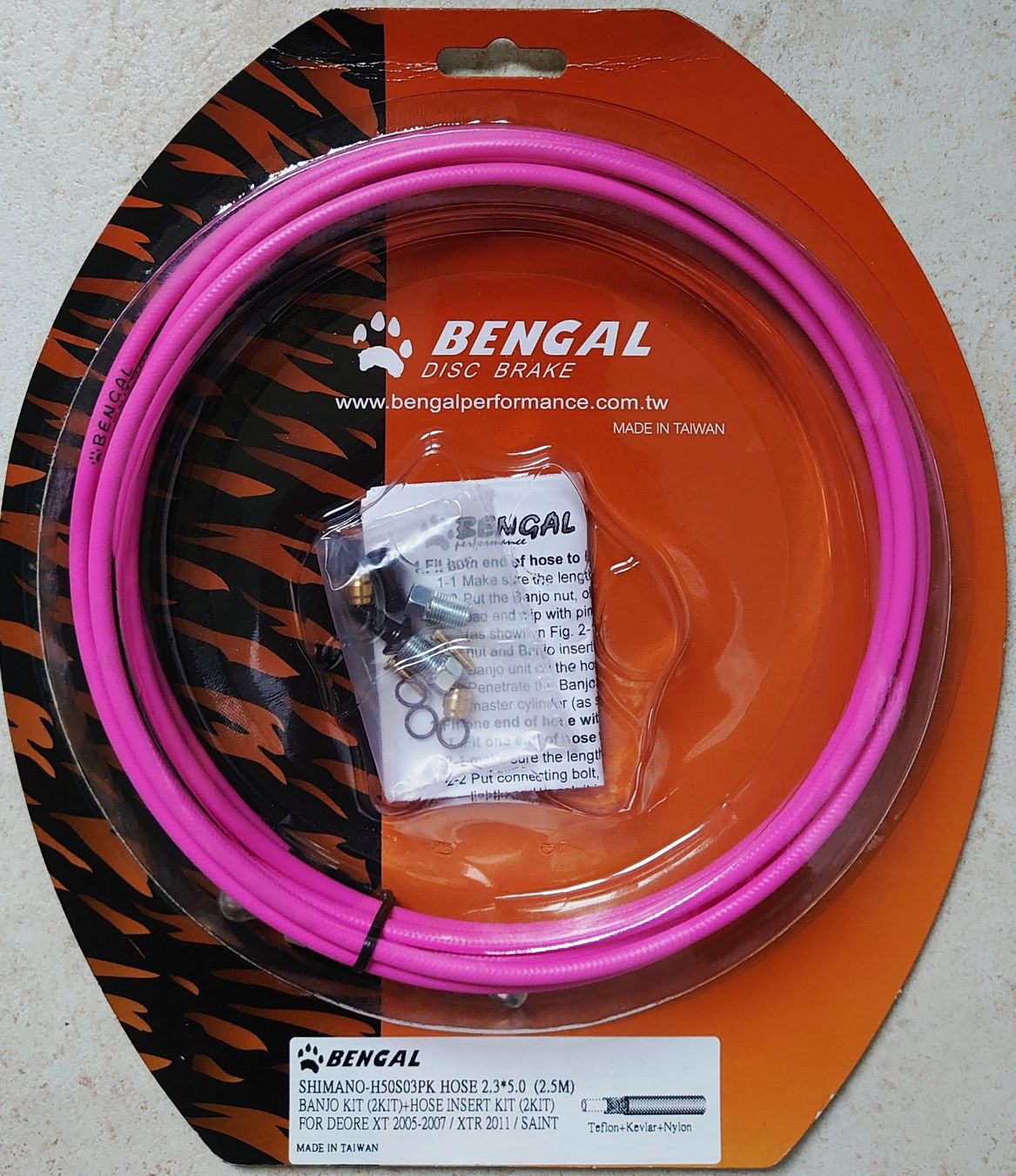 Pezzi di ricambio: Bengal - Durite Hayes rose – Nuovo e nell'imballaggio originale da Biel/Bienne venduto da TheShop4U