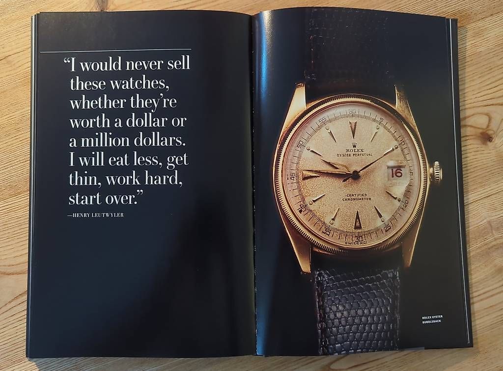 Orologi: A MAN & HIS WATCH * Matt Hranek – Usato da Zürich venduto da a25_vj72 3