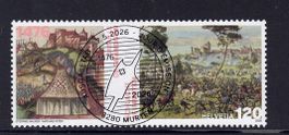 Briefmarke Schweiz 2026  Ausgabetagsvollstempel