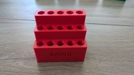 Roter Stiftehalter - ANNA - ideal für Legami Stifte