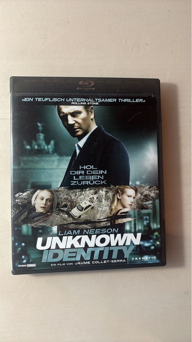Tutti i DVDs: UNKNOWN IDENTITY - Liam Neeson Blu-ray Thriller  – Nuovo (secondo la descrizione) da Ruswil venduto da Slivio_