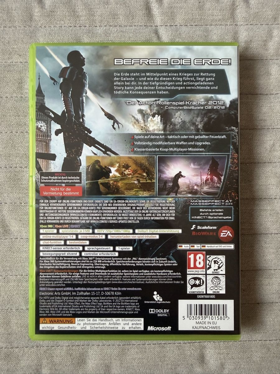 Microsoft Giochi: Mass Effect 2 für Xbox 360 – Usato da Thunstetten venduto da Virus_33 2