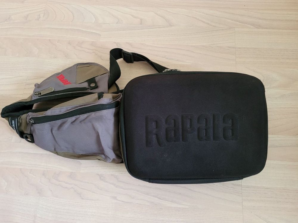 Sac Bandoulière Rapala Pro Limited Edition - Noir - Résistant à L'eau - Neuf
