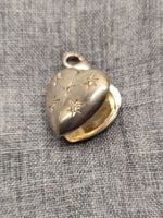 Thomas Sabo Herz-Medaillon Anhänger, Silber 925, mit Sternen