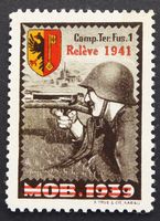 Soldatenmarken - Ter Füsilier Kp 1  - Wi Ter 4 *