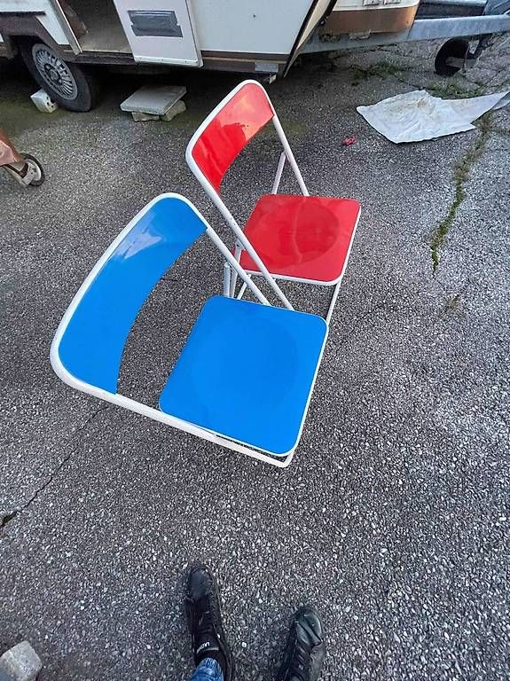 Stühle: 2er Set Campingstühle Klappbar – Gebraucht aus St. Gallen von babinos01 2
