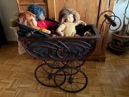 Antiker Puppenwagen, guter Zustand!