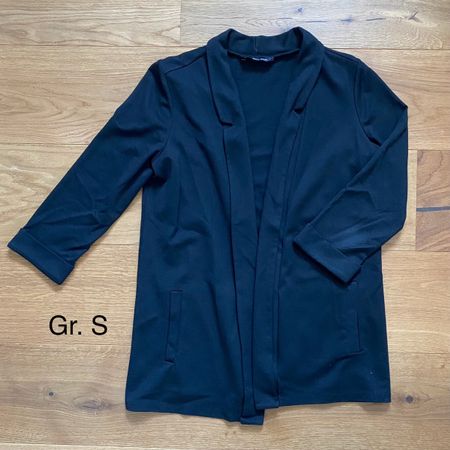 Schicker Blazer in Schwarz, Grösse S