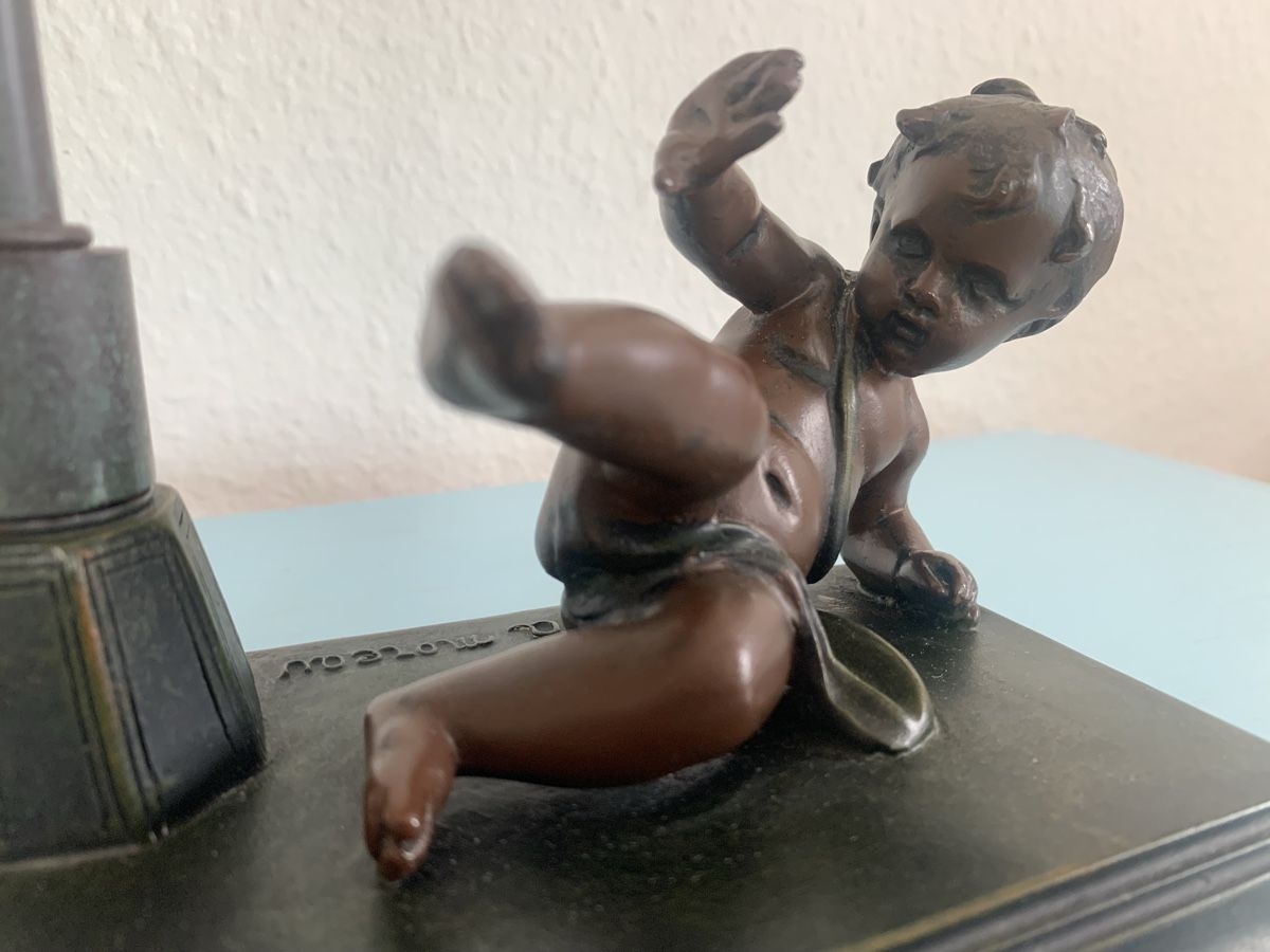 Lampade: Jugendstil Tischlampe – Usato da Sissach venduto da youngmoon 5