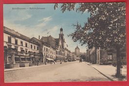 SCHAFFHAUSEN BAHNHOFSTRASSE, LICHTDRUCK 1923