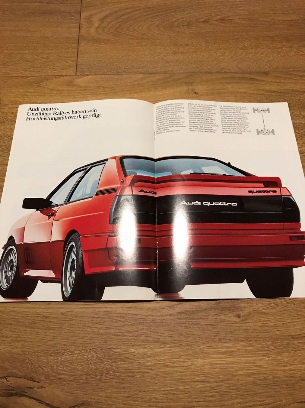 Audi Documenti: Audi Quattro Prospekt 10V – Usato da Freienstein venduto da Golfbueb 3