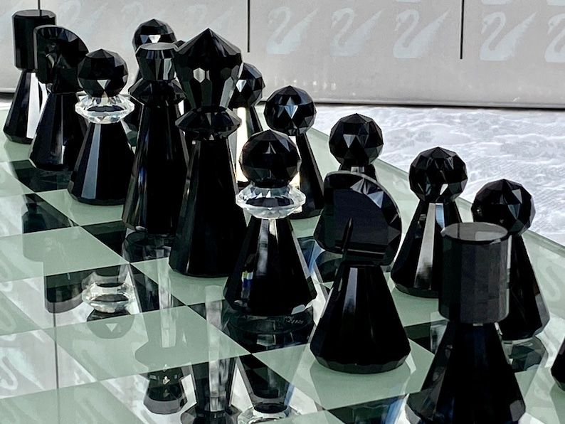 Jeux: Swarovski chess silver cristal – D'occasion à Biel/Bienne par ri-k2503 3