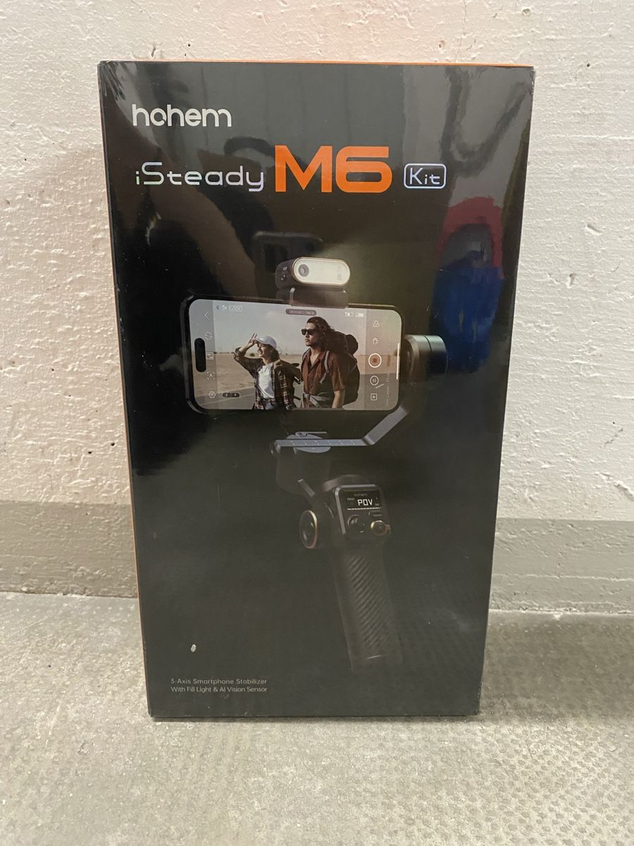 Treppiedi & Teste: Hohem iSteady M6 Kit - Smartphone Gimbal Stabilisator – Nuovo e nell'imballaggio originale da Basel venduto da celinefille
