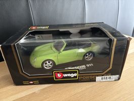 Porsche 911 Carrera Cabrio 1/18 Bburago
