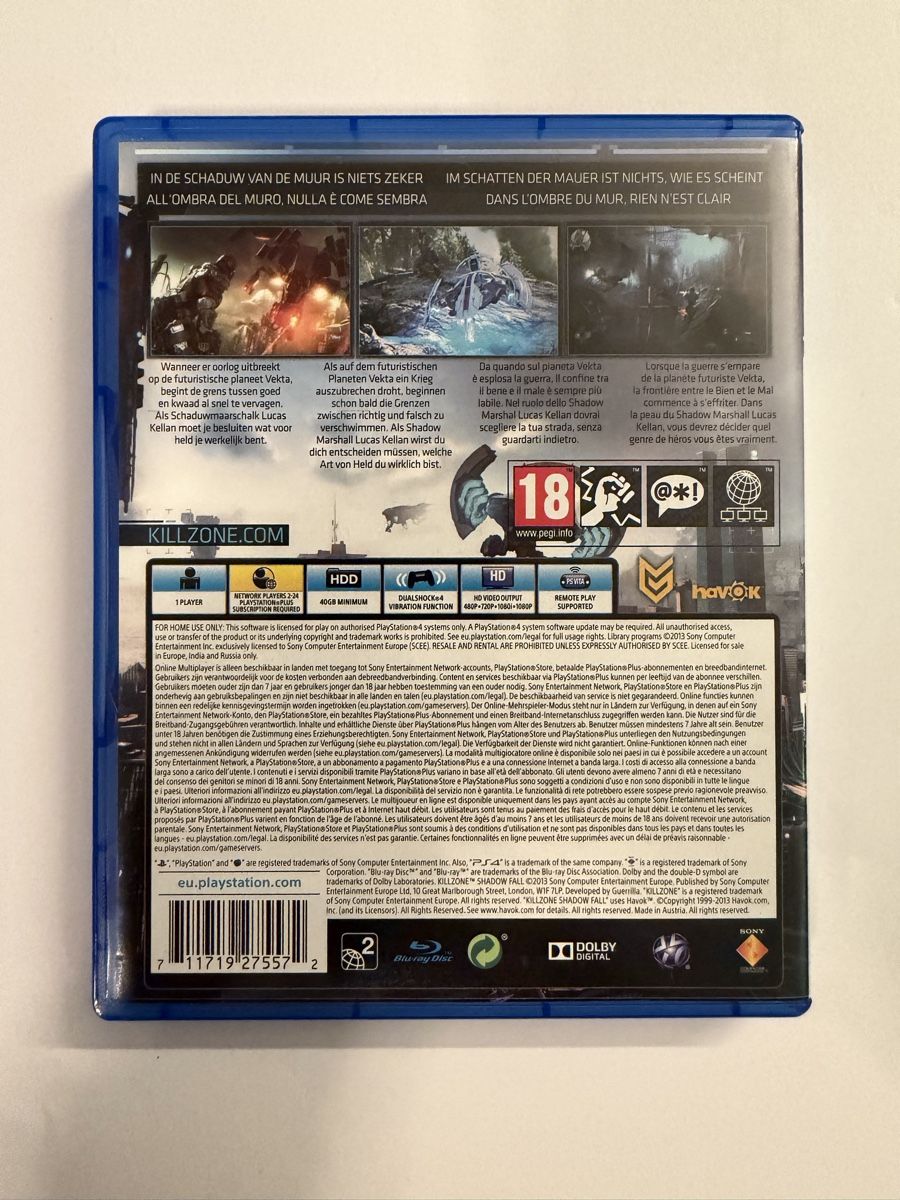 Sony Giochi: Killzone Shadow Fall Ps4 Game – Usato da Hendschiken venduto da Jamie2006 1