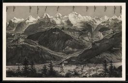 Interlaken /Berner Oberland, Teilansicht
