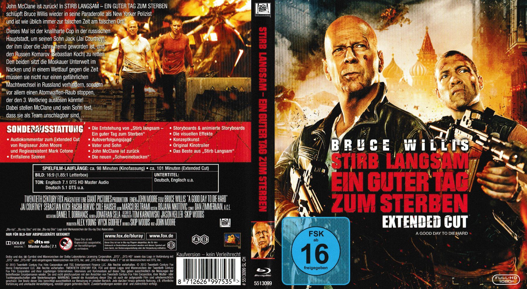 Alle DVDs: Blu-Ray - Stirb Langsam - Ein Guter Tag Zum Sterben – Gebraucht aus Langnau am Albis von MediaRescuerKeLoX