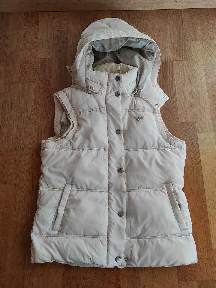 Roxy Gilet & Giacche senza maniche: Roxy Jacke gilet blanc cassé – Usato da Moutier venduto da Mimi.75 1