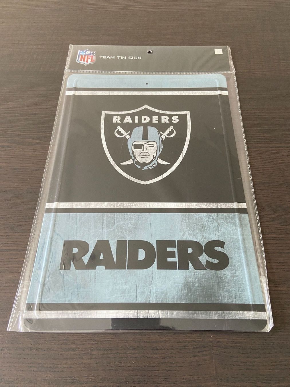 Insegne: Las Vegas Raiders Blechschild – Usato da Muttenz venduto da US_Sport_Schweiz