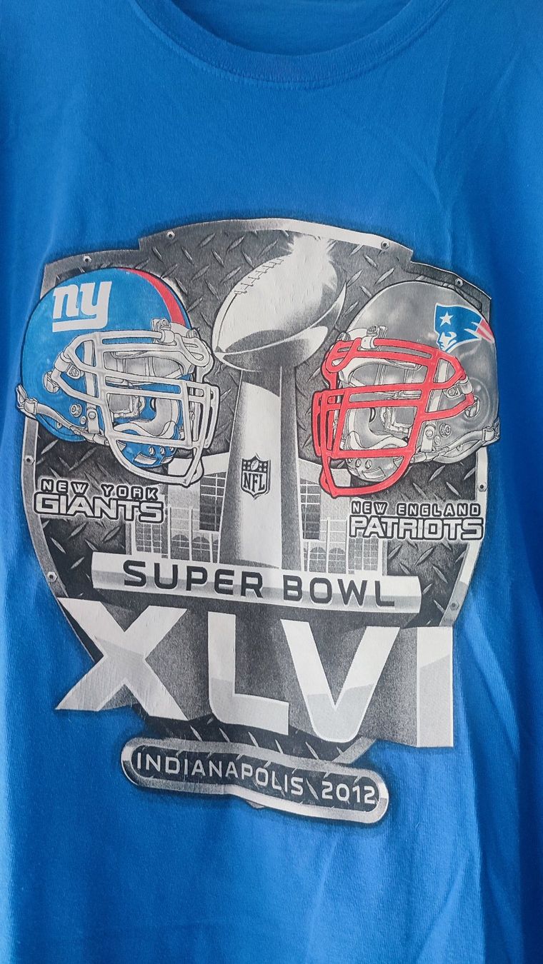 T-Shirts: NFL T-Shirt Superbowl 2012 / Gr L – Gebraucht aus Winterthur von Priscatg 1