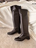 Stuart Weitzman Lederstiefel, Gr. 38