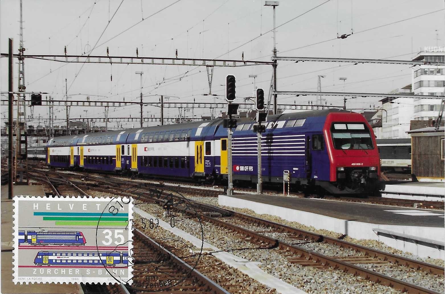 Cartoline postali: S-Bahn mit Briefmarke – Nuovo (secondo la descrizione) da Rothrist venduto da Stranglehold