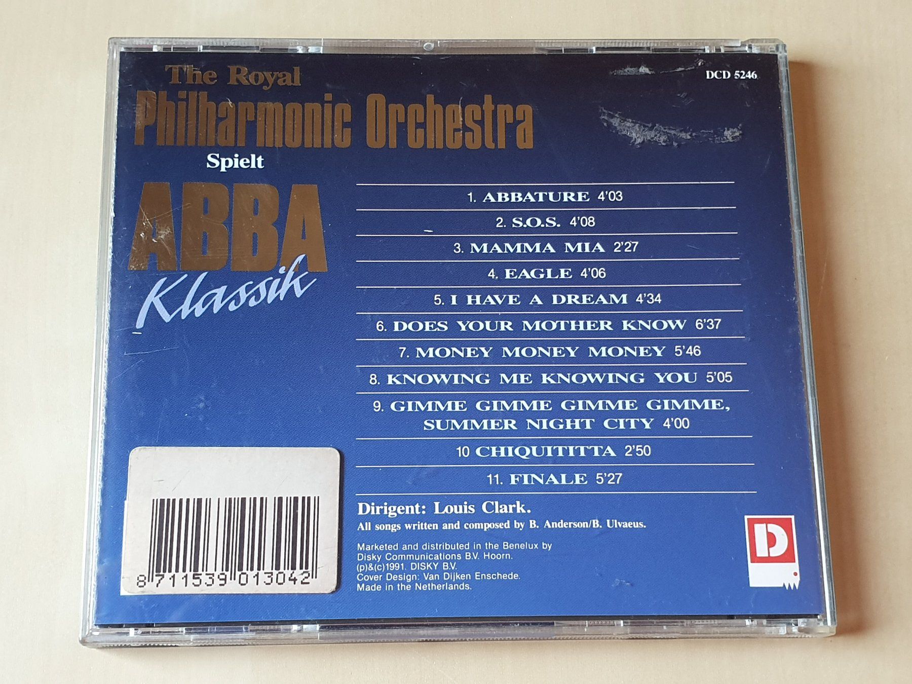 CD: Royal Philharmonic Orchestra spielt Abba Klassik – Usato da Stansstad venduto da collectorsshop 1