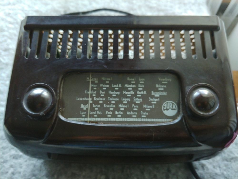 Altes JURA Radio Kontrollmarke 1948 Kaufen auf Ricardo