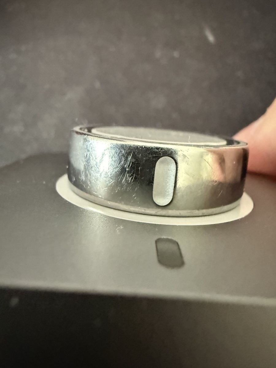 Oura Anelli: Oura Ring 4 (Grösse 10, Silber) – Usato da Wollerau venduto da sidenico 6