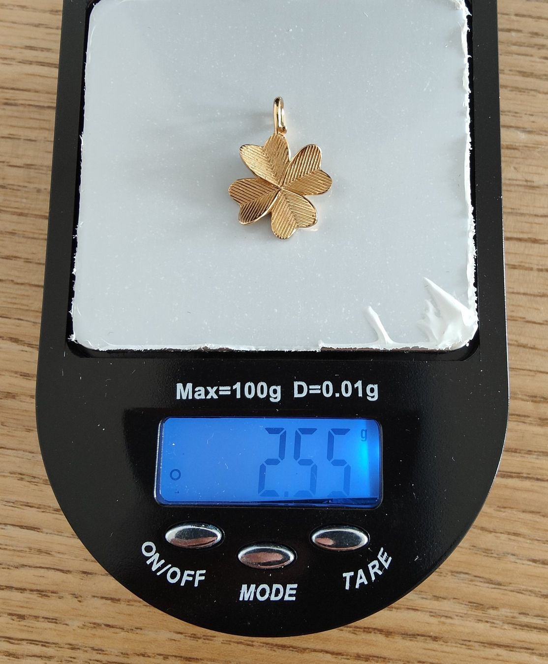 Ciondoli: Kleeanhänger, 18K Gold – Nuovo e nell'imballaggio originale da Rümlang venduto da 21f 2