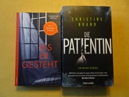 8 Schweizer Krimis Christine BRAND zur Wahl aus 13 Stück