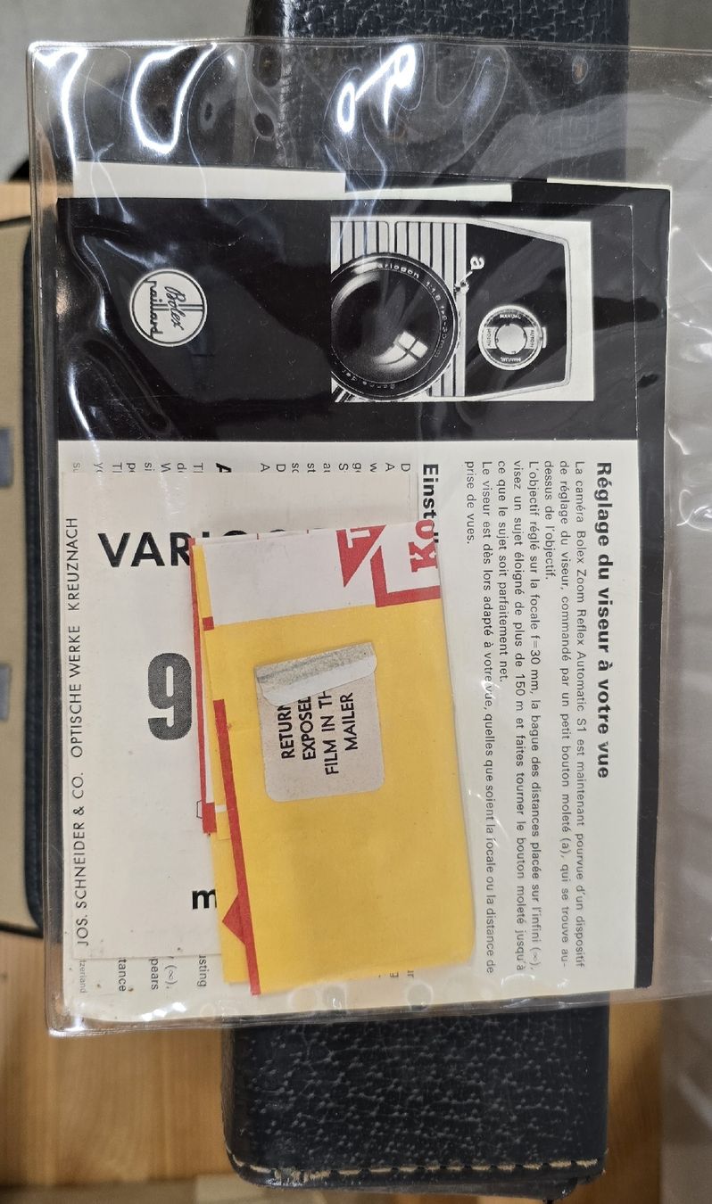 Bolex Videocamere: Caméra Super 8 BOLEX S1 Zoom REXER Vintage – Difettoso da Genève venduto da Alexd8 8