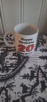 Lustige Kaffeetasse zum 20. Geburtstag - Sammlerstück!