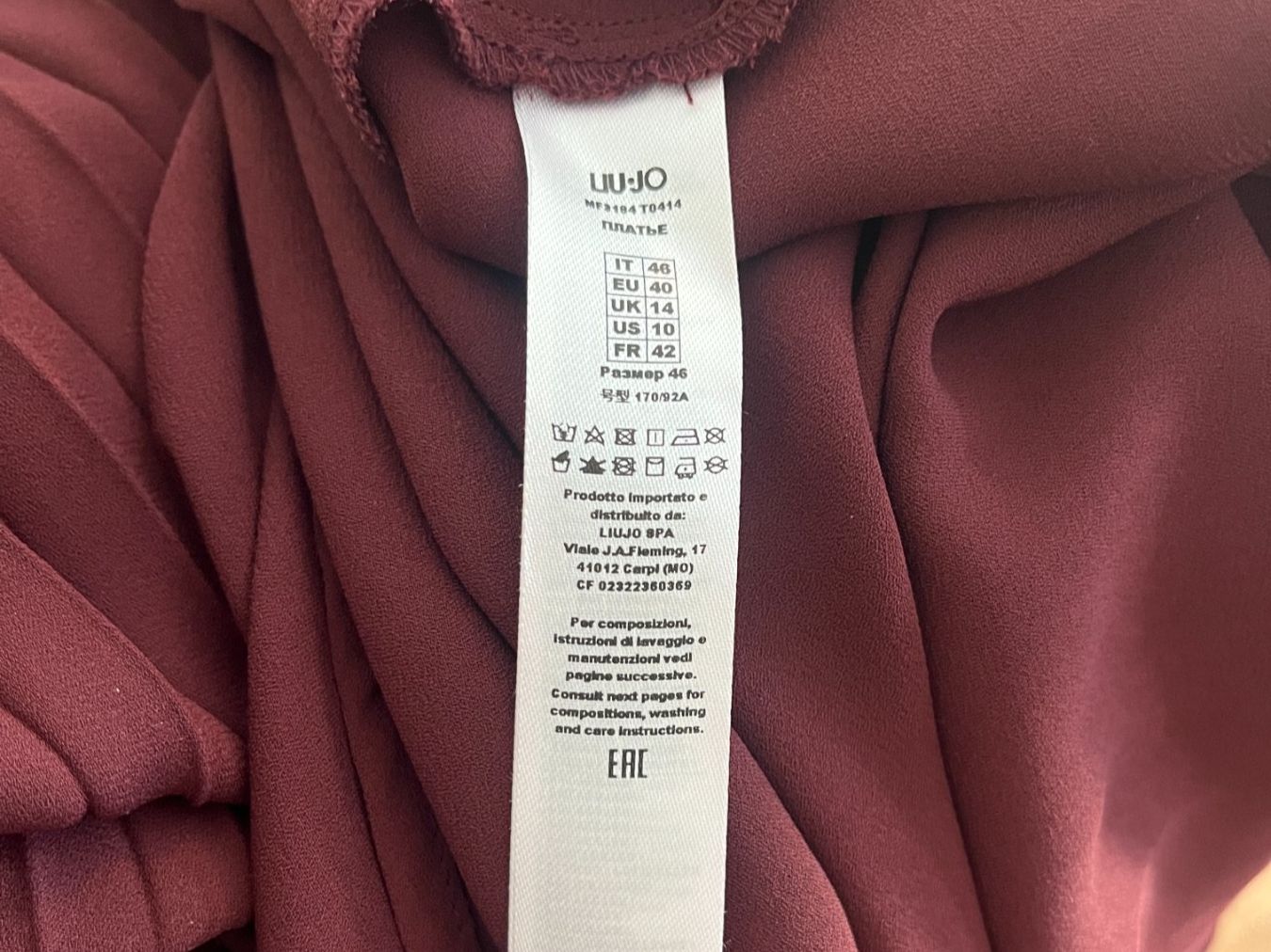Liu Jo Vestiti: Robe LIU-JO (Taille 40 europe) – Usato da Vevey venduto da zecollector 2