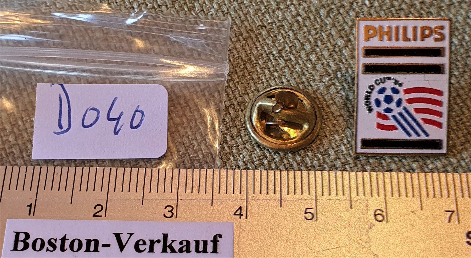 Casse acustiche: D040 - Pin Philips World Cup 94 USA – Usato da Reinach BL venduto da Boston-Verkauf 2