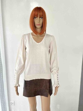 Lauren Ralph Lauren Blouse, White, Size M
