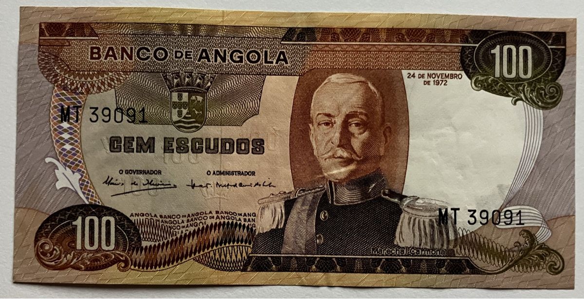 Banconote: Angola 100 Escudos 1972 XF – Nuovo (secondo la descrizione) da Algetshausen venduto da Carrhard
