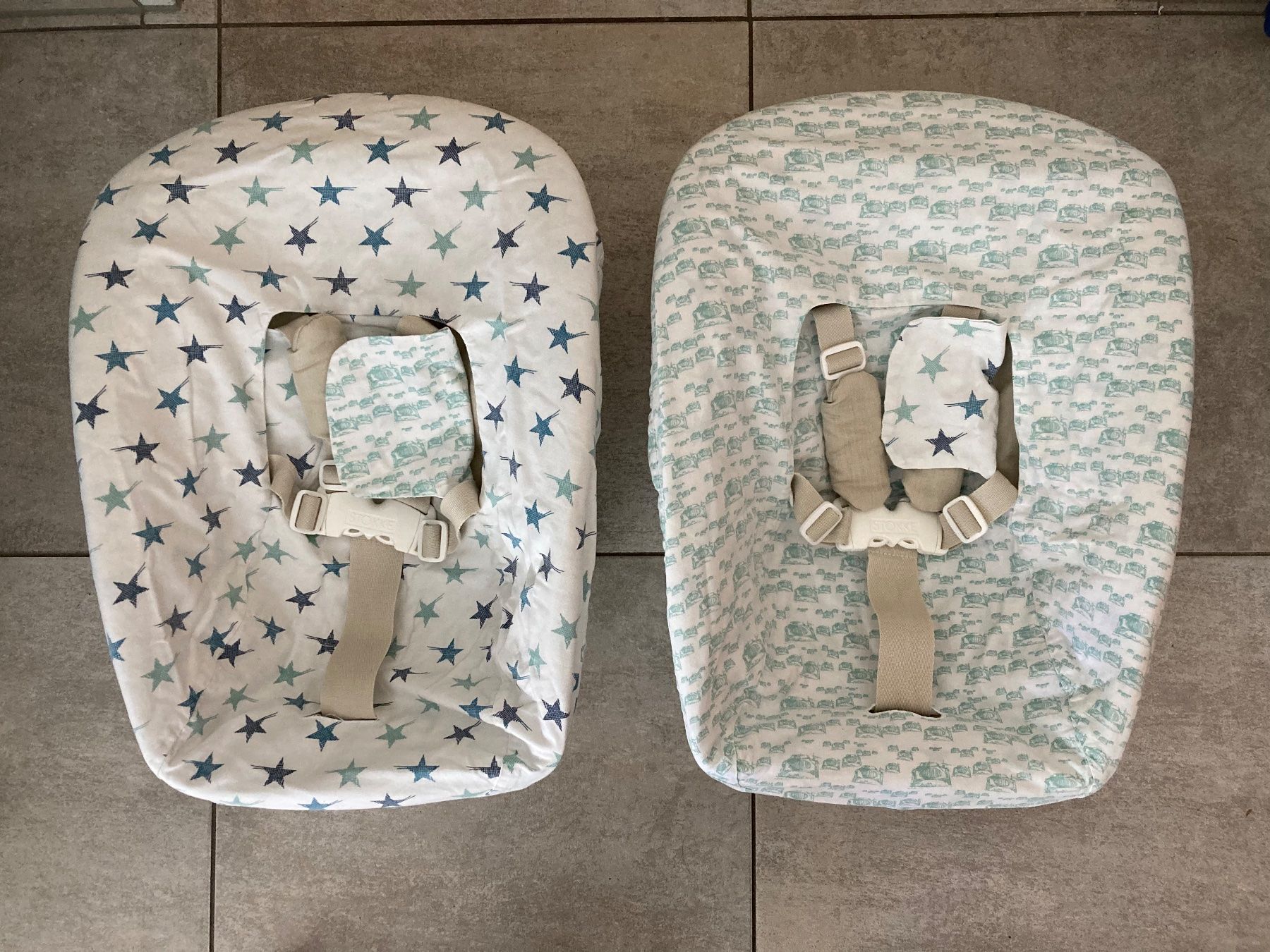 Stokke Seggioloni: Tripp Trapp Newbornset Bezug Stokke Trip Trap Textilset 2.50 – Usato da Giswil venduto da tilema 3