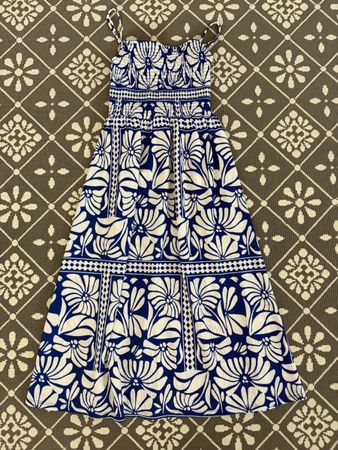 H&M Sommerkleid blau weiss Grösse S neuwertig🫶🏼☀️🫶🏼