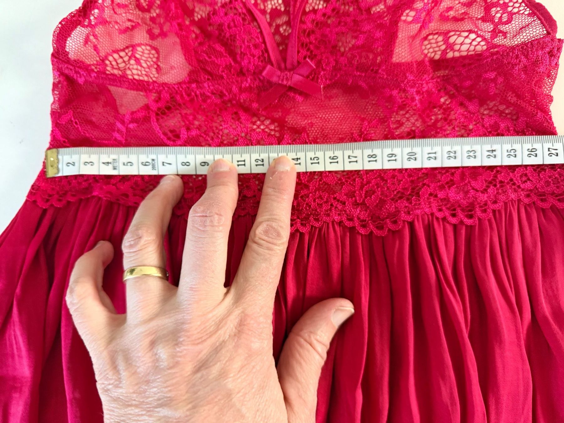 Lascana Altra biancheria intima: LASCANA, Négligée, Grösse 34, Farbe Rot – Nuovo e nell'imballaggio originale da Rudolfstetten venduto da gst_g7xl 6