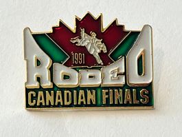 1 Pin Rodeo Canadian Finals 1991