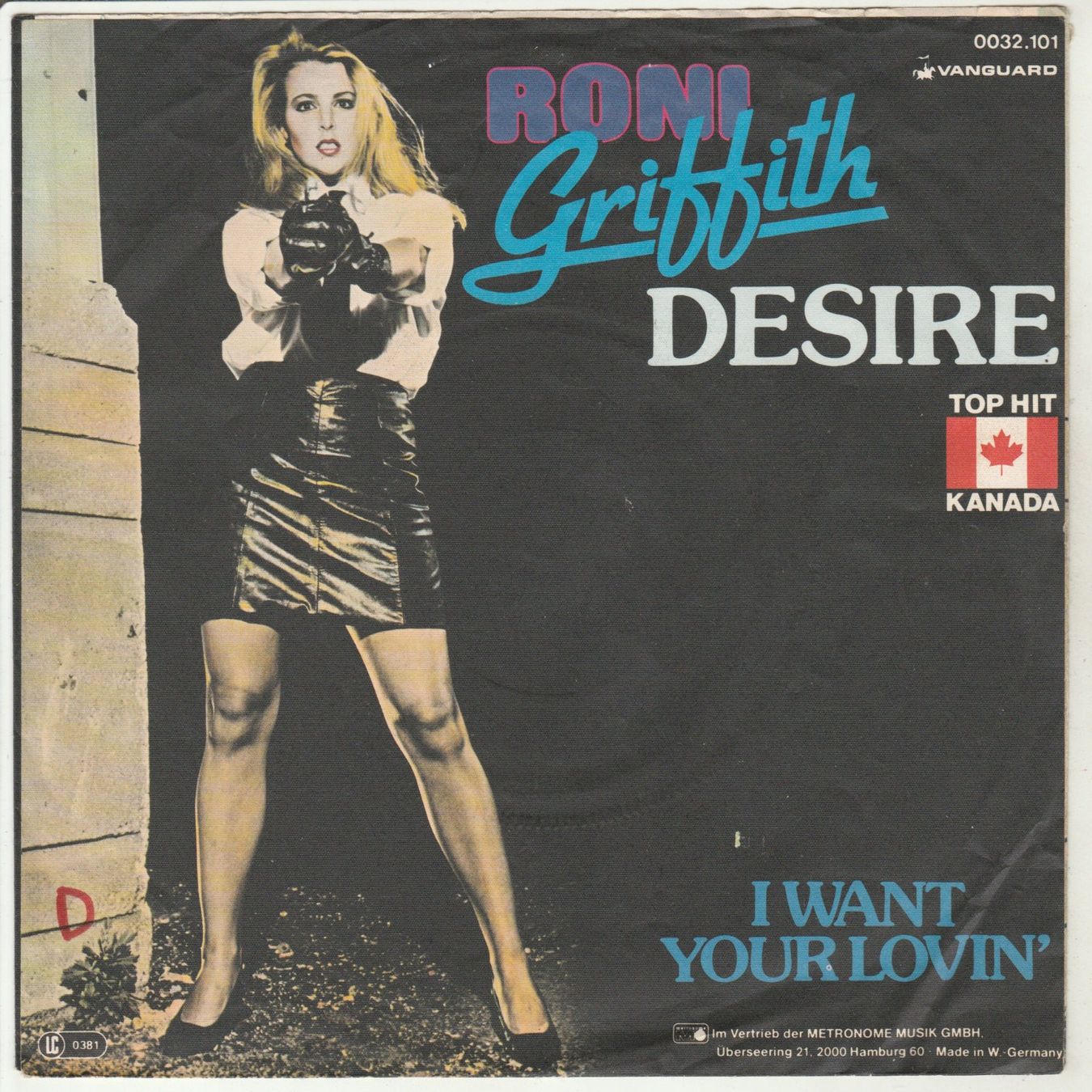 Schallplatten: Roni Griffith - Desire 7" Vinyl 1982 – Gebraucht aus Tübach von JamesStone 1