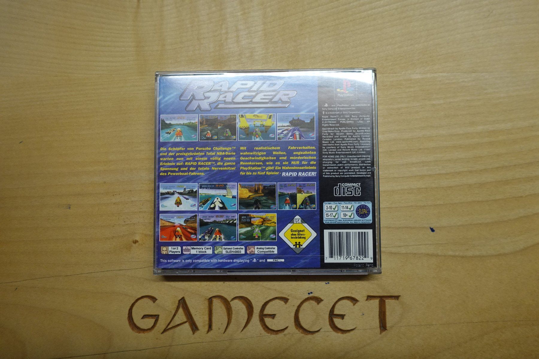 Sony Giochi: Rapid Racer – Usato da Steinach venduto da Gamecet 2