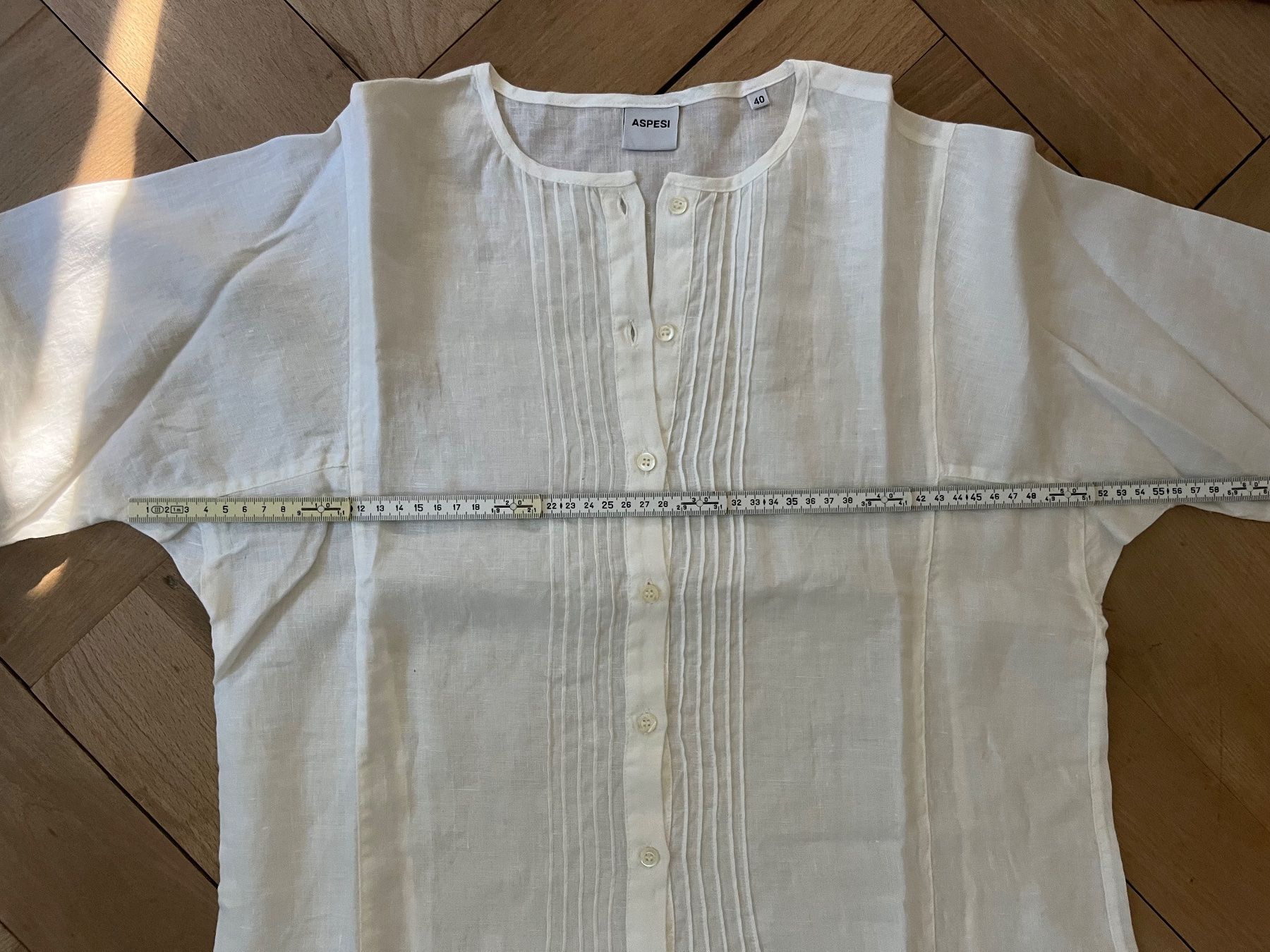 Aspesi Vestiti: ASPESI Leinenkleid Leinenbluse Longbluse – Usato da Zürich venduto da its-love 8